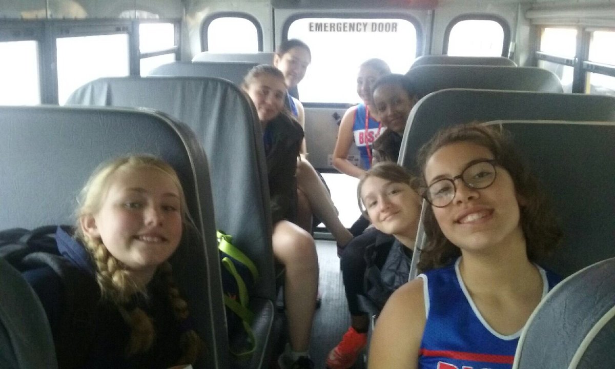 BritishSchoolNY's tweet photo. The girls basketball team are on the way to @SGaynorSchool for their playoff game tonight, good luck! 
#basketball #aipsl https://t.co/8kOxD7Qg0g