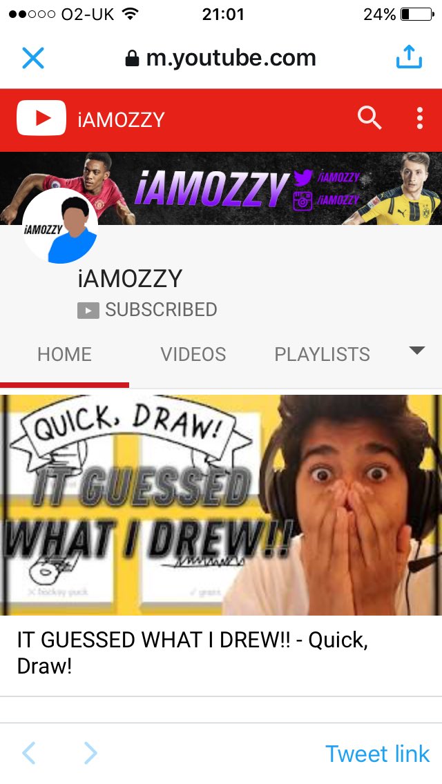 tomrhun's tweet photo. @iAMOZZYY just subbed appreciate if you could sub to me https://t.co/harjM4XfCN