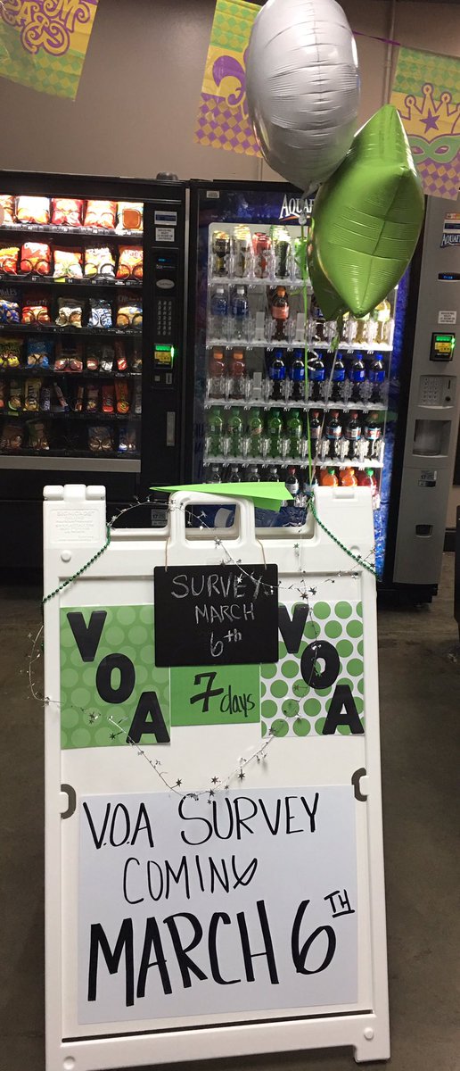 trisha_demmel's tweet image. ❇️✅❇️7 days until the VOA Survey Starts ! Go Green !! 📋📋📋📗📗❇️✳️❇️