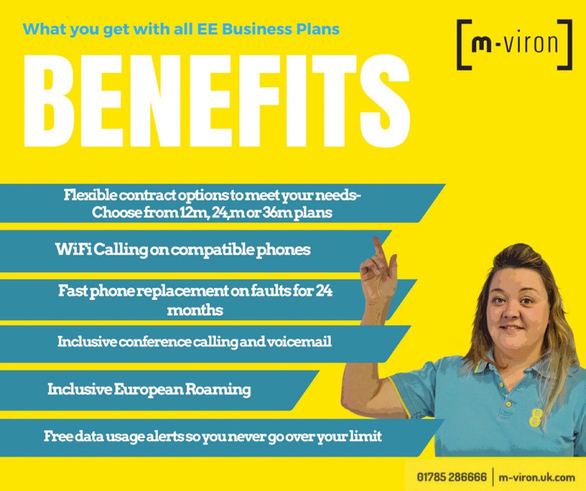 Good Evening #BforBHour - Why choose #EE for your business mobiles? Why not with all these benefits as standard?