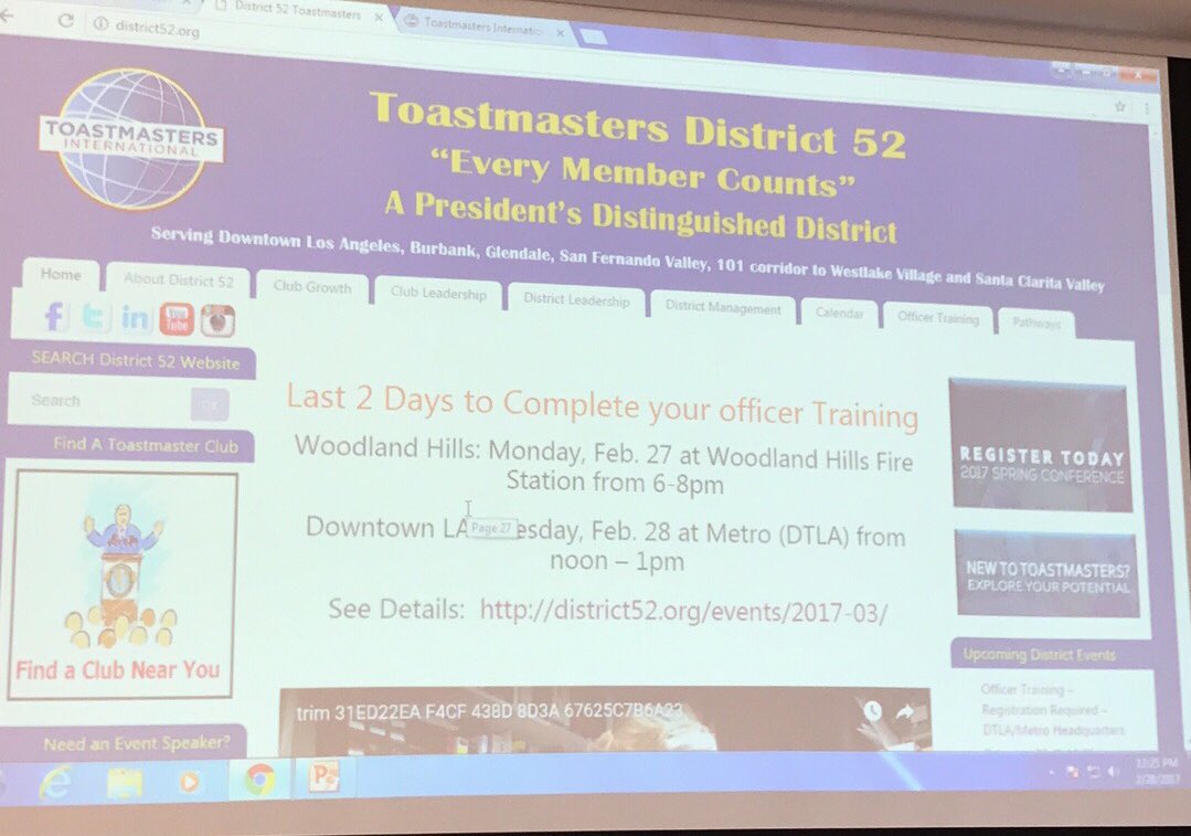 We're training officers to become leaders here at DTLA/Metro Headquarters