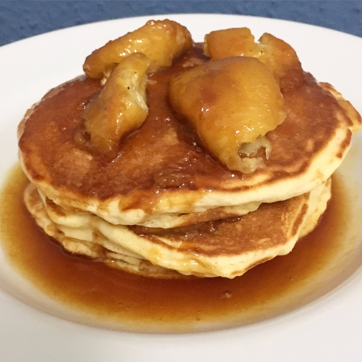Salted caramel banana stack -happy #pancakeday!
#pancakes #breakfastfordinner #thatsyerdinner