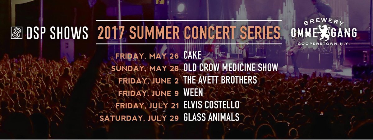 AColenzo311's tweet photo. @pnut are you aware @BreweryOmmegang puts on incredible shows all summer? #PlantedTheSeed https://t.co/6qpHZZveLY