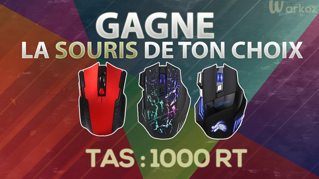 amazon_astuceFR's tweet photo. 🎁#CONCOURS 🎁 

Gagne la souris de ton choix 😊

#RT + Follow @Epsilon_TicTac et @Wazi_Boutique 

Tirage aux 1000 RT ✔

Bonne chance 🚀 https://t.co/HYKIkwgeCQ