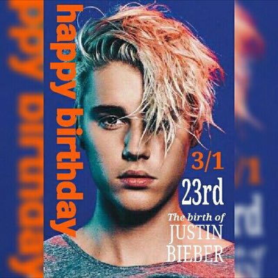 HAPPY BIRTHDAY JUSTIN BIEBER   I LOVE YOU SO MUCH  JAPAN LOVES YOU        