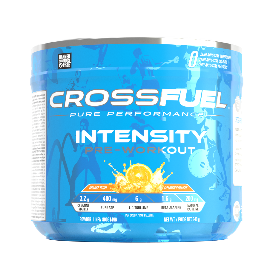 NEW FLAVOUR ALERT! Now available, the #1 selling, all natural #preworkout INTENSITY now comes in ultra-refreshing ORANGE RUSH!