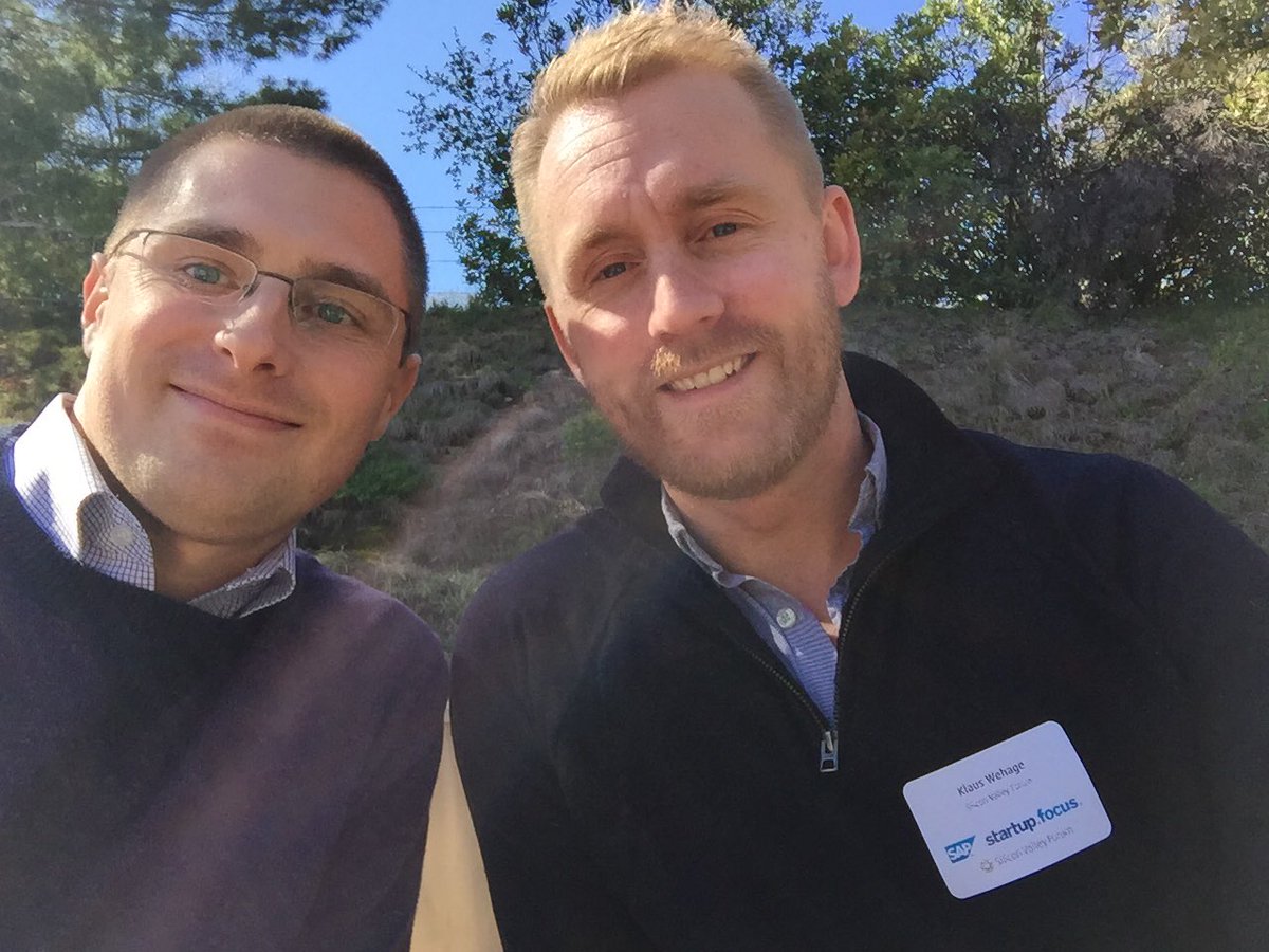 <a href="/klauswehage/">Klaus Børme Wehage</a> random encounter with HULT MBA Alumni friend at SAP Palo Alto :) <a href="/hultsfalumni/">Hult SF Alumni</a>
