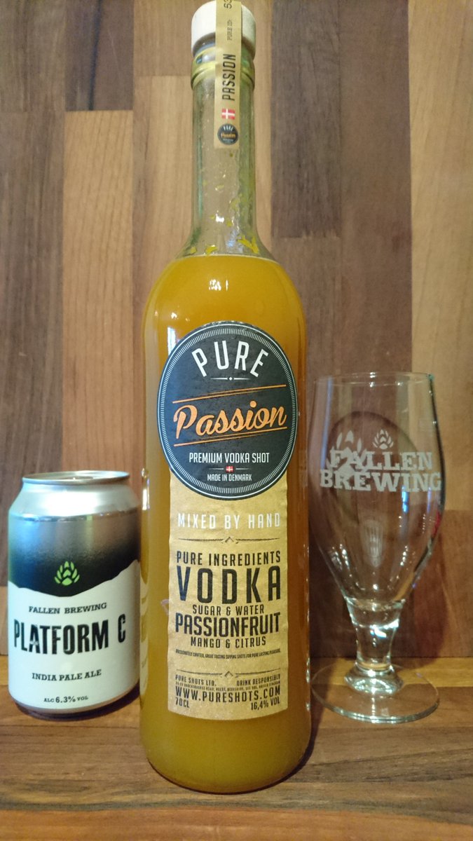 PureShotsUK's tweet photo. A fantastic morning with Paul @FallenBrewCo pairing #PureShots #PurePassion with #PlatformC - More to come! #MakeShotsGreatAgain #CraftBeer https://t.co/pb9tJyL9WP