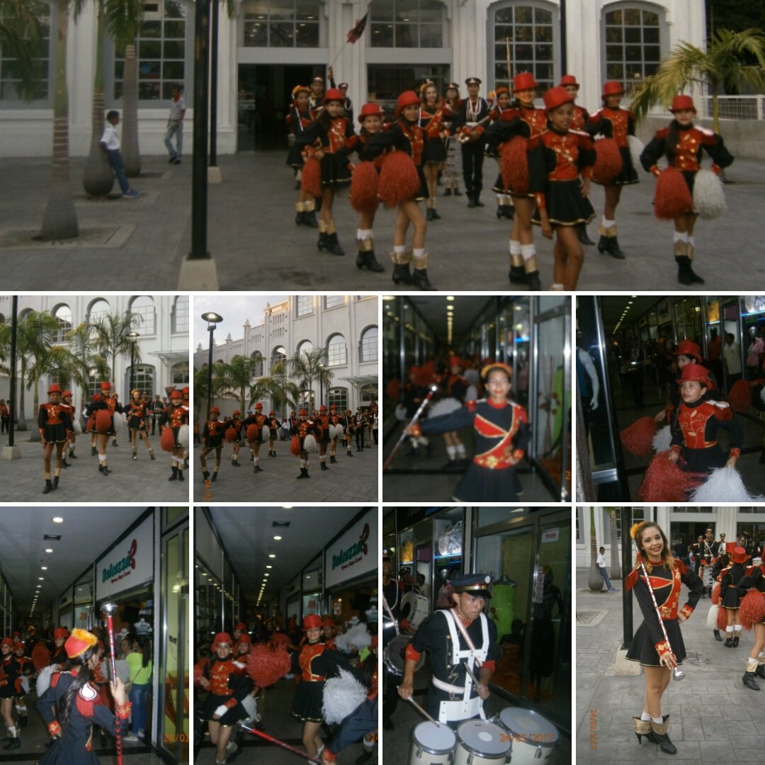 BandaInmaculada's tweet photo. Collage de fotografías de algunos desfiles realizados por la Banda en el Carnaval 2017 https://t.co/QXaGH1yBU9