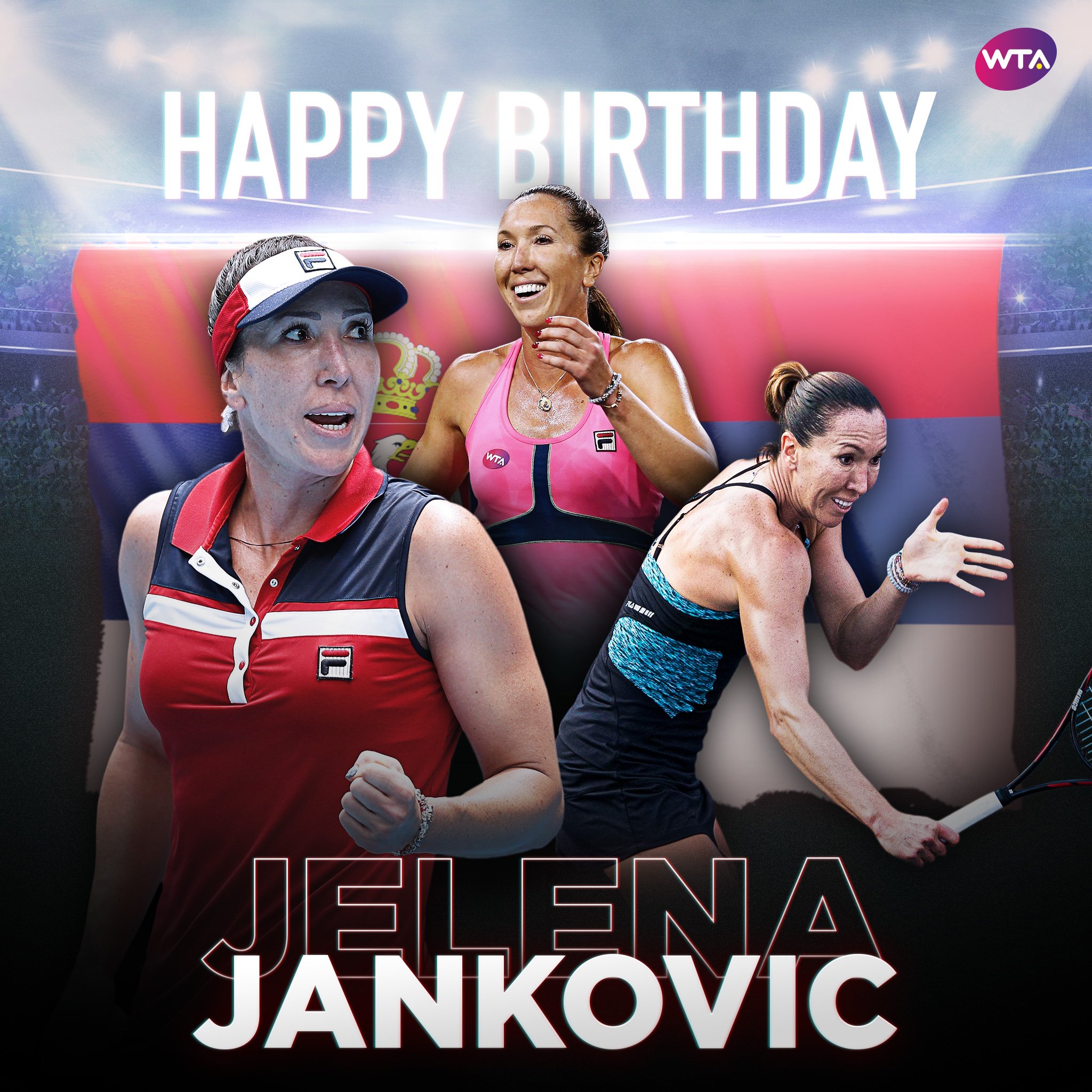 WTA \"Happy Birthday Jelena_Jankovic!  