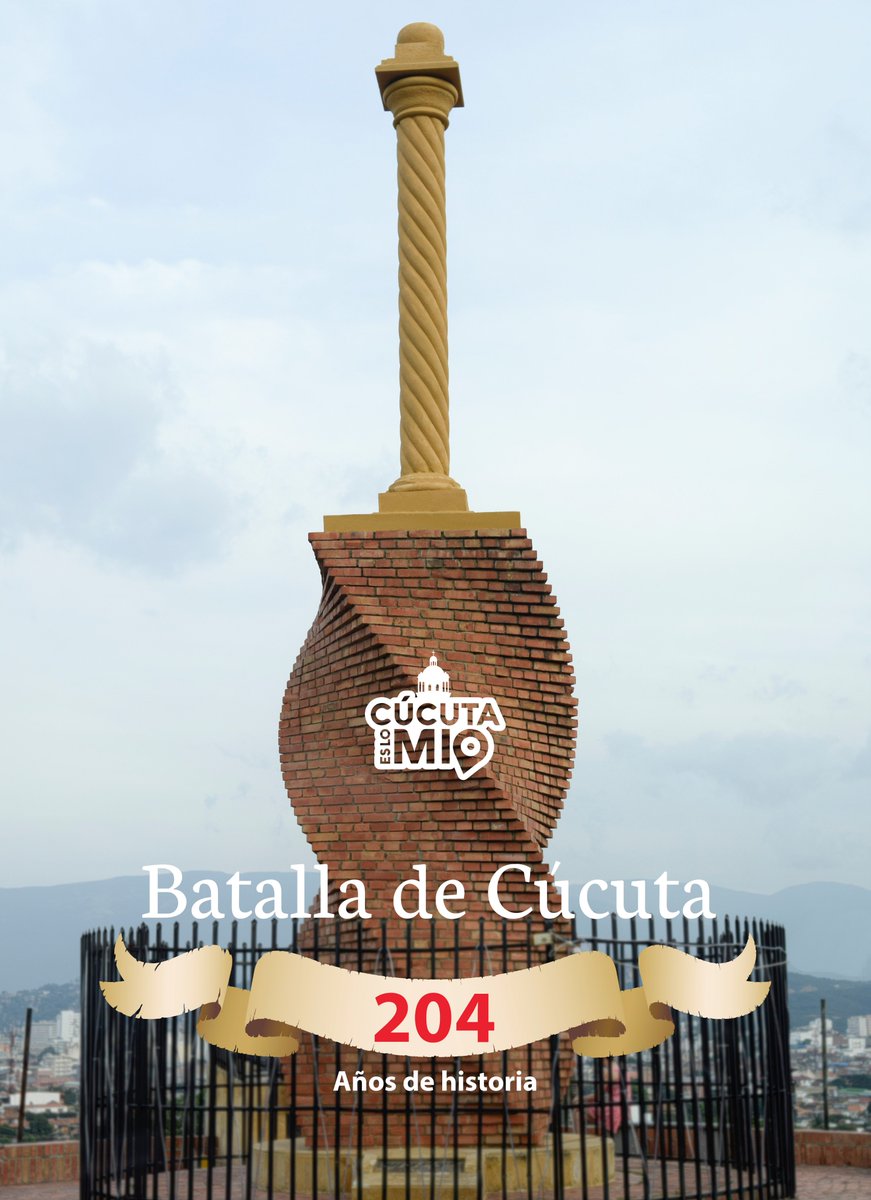 CucutaEsLoMio's tweet photo. Hace 204 años en las horas de la mañana la villa de San José de Cúcuta... 

https://t.co/1vpHl510VI

#Cúcuta #Cucutaeslomio #BatalladeCucuta https://t.co/gw2mPmsNpr
