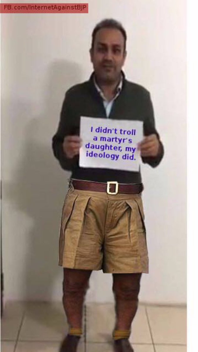 alarsh20's tweet photo. He didn't - the chaddi did inside him did 😂 @3xJNCIE @naddy_jas @Shehla_Rashid @digvijaya_28 @ashutosh83B @DrKumarVishwas @mehartweets https://t.co/bJY95wFveA