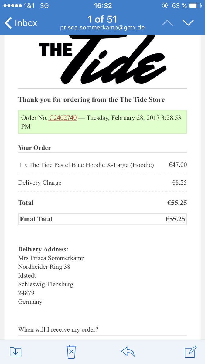 inlovehood's tweet photo. @TheTide i ordered the pastel blue hoodie ๐ป๐ i can't wait #TideTuesday #TideNewMerch https://t.co/lrFa0CYFFv