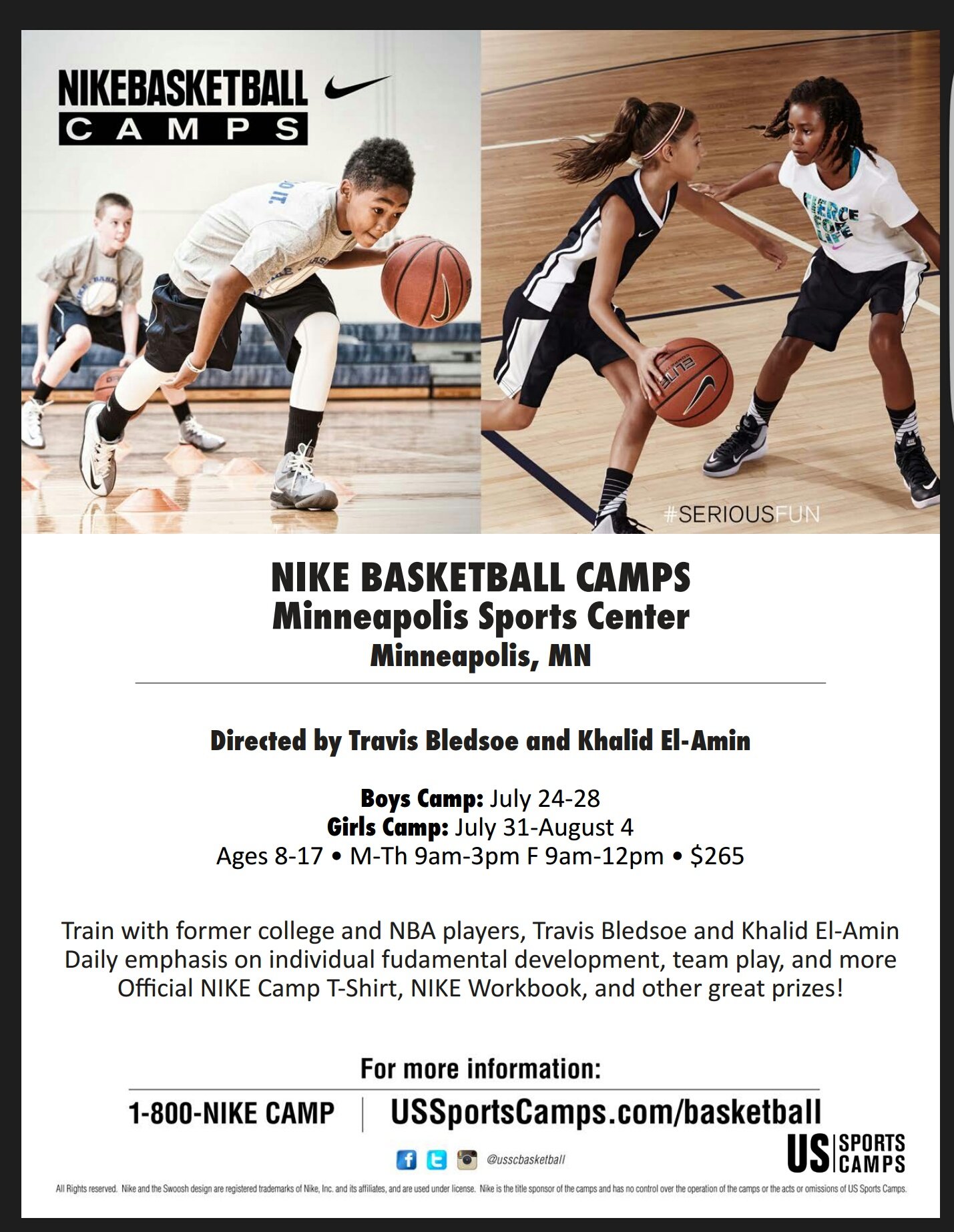 Travis Bledsoe on X It s Great day to Sign up for our 2017 Nike Basketball Camp WeAreNike https t h6gAknKjd3 https t leE4wEs1IP X