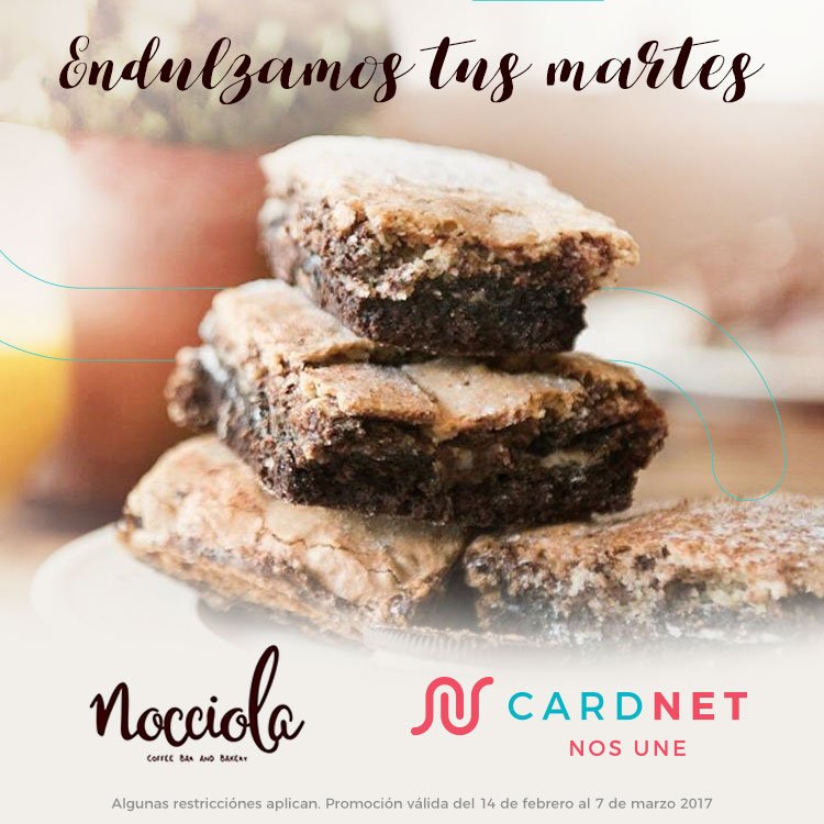 CardNETRD's tweet photo. #Pasalaporcardnet en Nocciola Coffee Bar & Bakery y llévate el #sweetbite de tu preferencia ¡Gratis!
#transaccionamosfelicidad https://t.co/vYIt8JAcOe