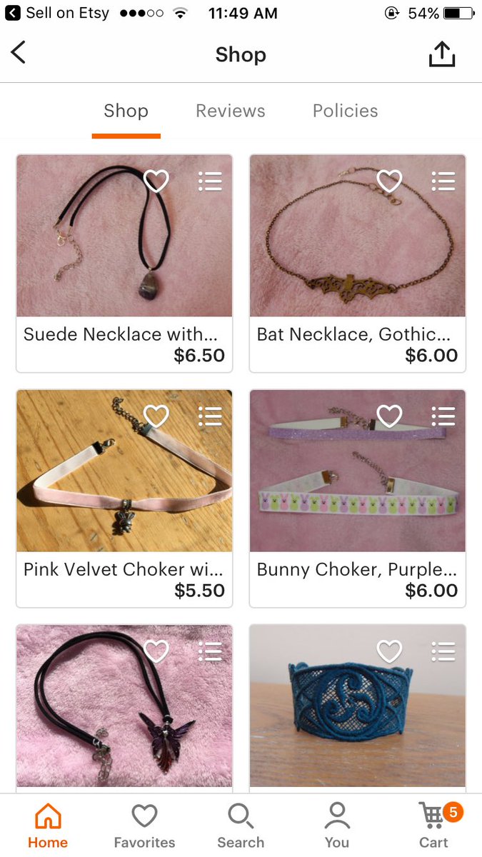DemottDesigns's tweet photo. Having my first lil sale! Use code HELLOMARCH to save a lil money, link to shop in bio ✨

#chokers #etsy #shophandmade #sale #spring #march https://t.co/hhdOZazpi8