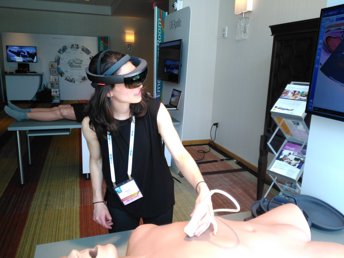 HoloLens to teach ultrasound? <a href="/KRMoretti/">Kate Moretti</a> #meded