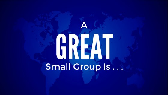 michaelcmack's tweet image. A Great Small Group Is … (It may not be what you think) smallgroupleadership.com/2017/02/28/a-g…