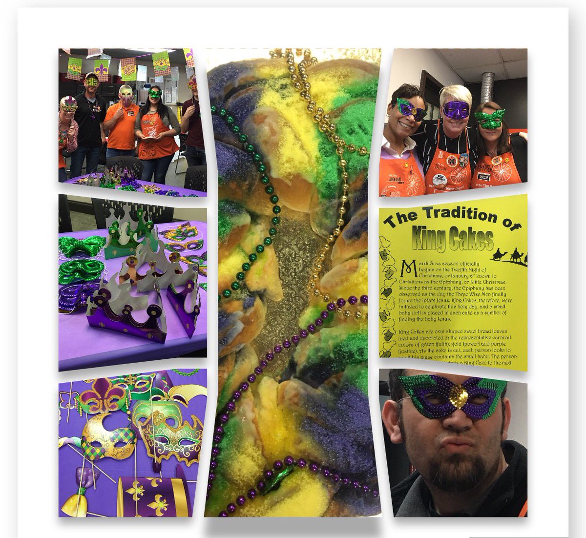 trisha_demmel's tweet image. Mardi Gras 👑🎭⚜️Fat Tuesday ⚜️⚜️⚜️👑👑👑🎭🎭🎭