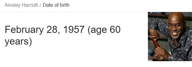 Happy birthday to Ainsley Harriott  