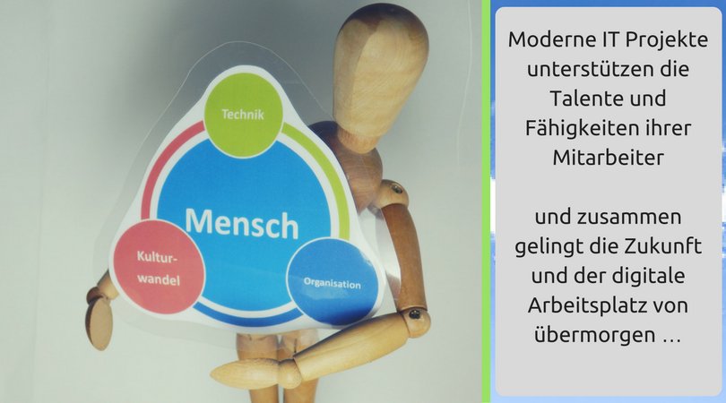 MissSharePoint's tweet photo. Der Mensch im Zentrum bei IT Projekten…  
Den Mitarbeiter sind mehr als Kostenfaktoren… Sie sind Menschen
mit Talenten und Fähigkeiten ... https://t.co/3hi12xItNm