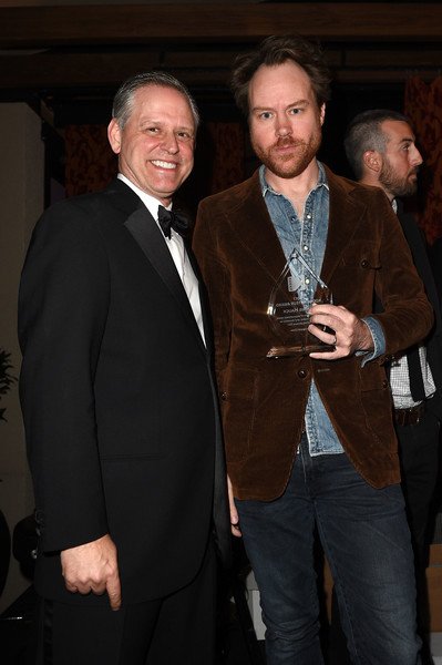TooLateMovie's tweet photo. .@Kodak CEO Jeff Clarke presented an award to TOO LATE Director Dennis Hauck at the Kodak OSCAR Gala, L.A. this past weekend. https://t.co/OF4DlFbeqo
