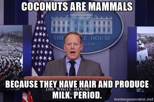 CocoDaBear's tweet image. #SpicerFacts