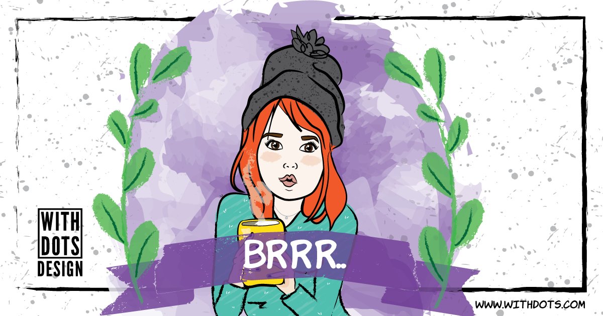 WithDotsDesign's tweet image. Kouououd vandaag!! Brrrr.. Voordeel: Lekker tijd om te tekenen :D