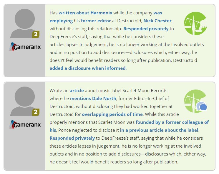 icejournalism's tweet photo. DeepFreeze.it update.
7 new entries, 3 new journalists.

Some entries contain disclosures. A good thing. https://t.co/ICXAM24pyB