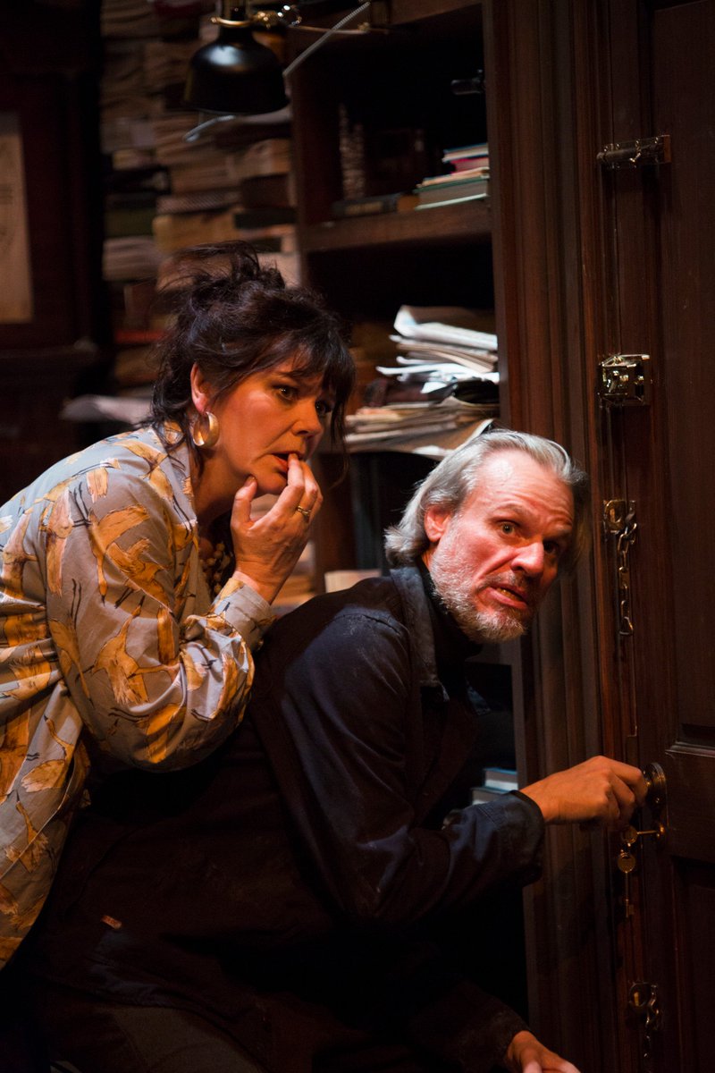 BirminghamRep's tweet photo. Don't miss Josie Lawrence &amp; Trevor Fox in our new production of the rarely performed comedy #Amedee until 11 March https://t.co/2AntgkNvY1 https://t.co/7QCwAwy8re