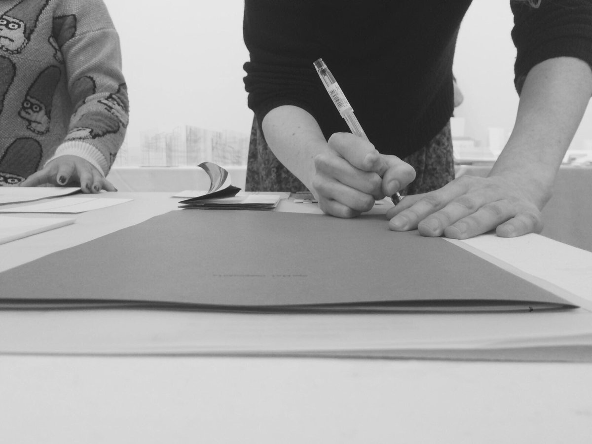 Had a great time participating at <a href="/fruitmarket/">Fruitmarket</a> #artistsbookmarket doing our #tableplan project