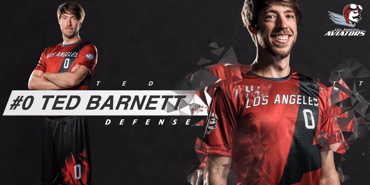 laaviators's tweet photo. 2016 @theAUDL champion #0 Ted Barnett @Ted_Ultimate joins the Los Angeles Aviators for the 2017 season!! Let's GO L.A.!! #aviatorsdominate https://t.co/iNnUV8Xz1C