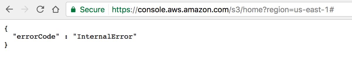 adnkh's tweet image. #Amazon_S3 is down right now we can&apos;t use the service 
The dashboard looks like this @_@