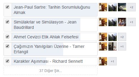 Arkadaşlar Mart ayı kitabımız Jean Paul Sartre'ın Tarihin Sorumluluğunu Almak olarak seçildi. İyi okumalar