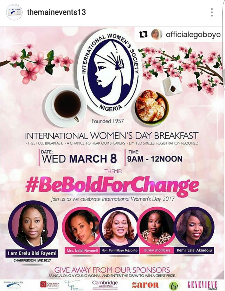 TheMainevents13's tweet photo. International Women's Day Breakfast #BeBoldForChange  #IWS #Mainevents https://t.co/x29qEh7XPy