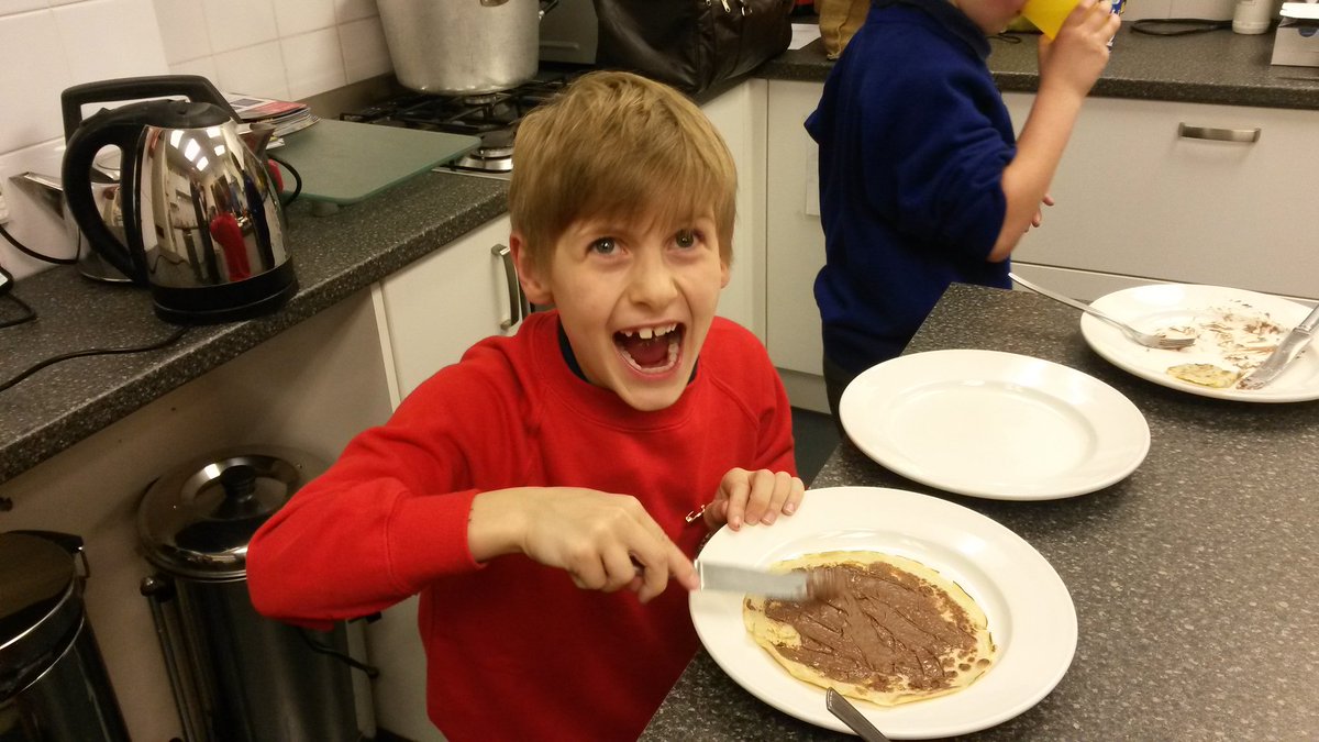 #PancakeDay fun with all the boys