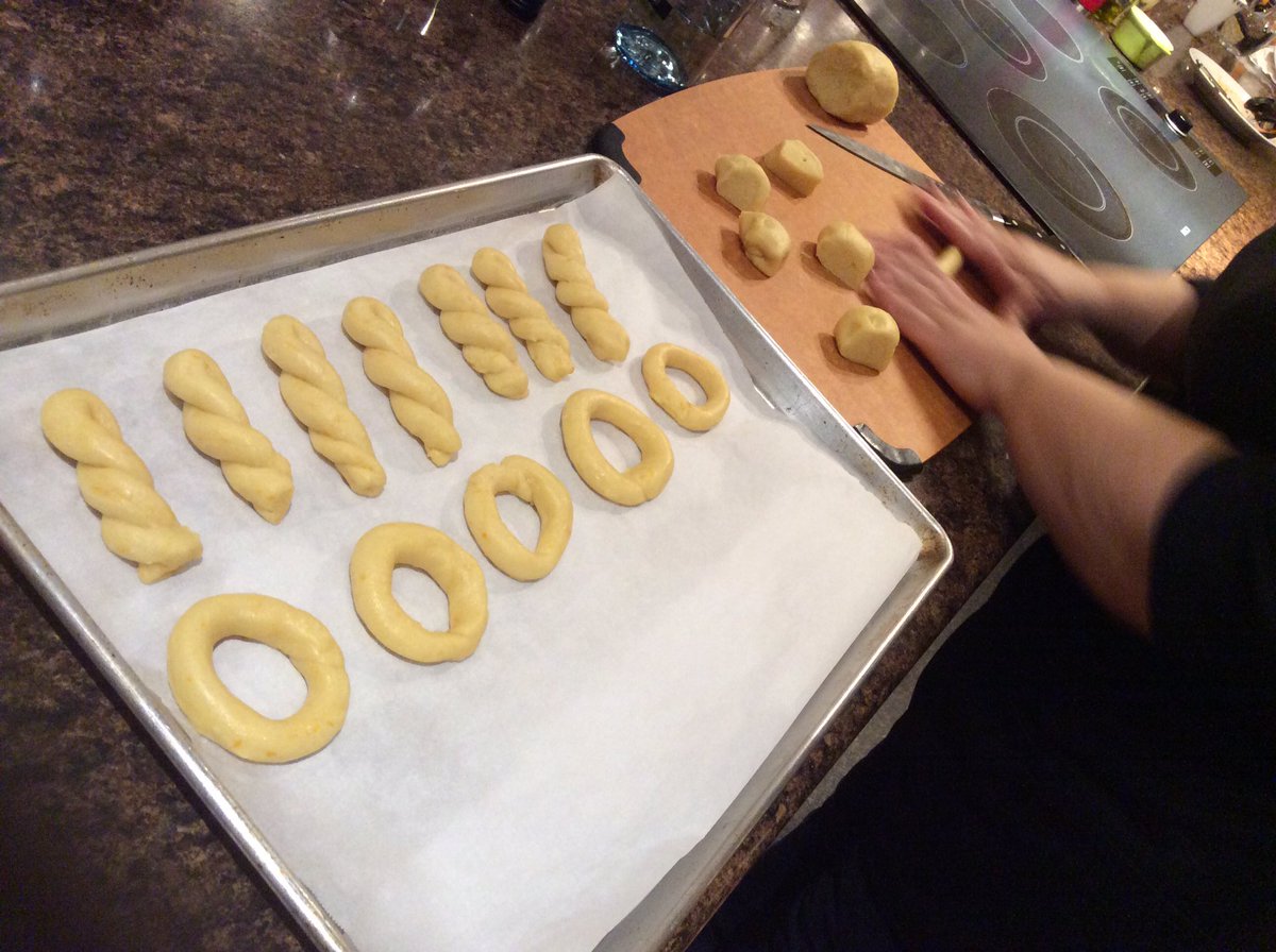 thymetocook's tweet photo. From last night's cooking class: Portuguese Seafood Rice and Biscoitos with chef Paula Costa @DragonsKitchen #sogood https://t.co/XNsXLZppkk
