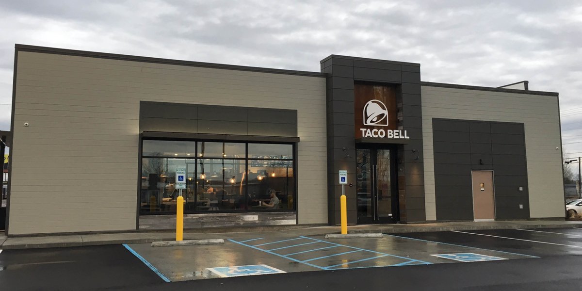 corestatesinc's tweet photo. We work to open #YourBusiness on time! Check out our #CivilEngineers recently completed #TacoBell #RestaurantProjects in New Whiteland, IN. https://t.co/uECCnKoYSQ