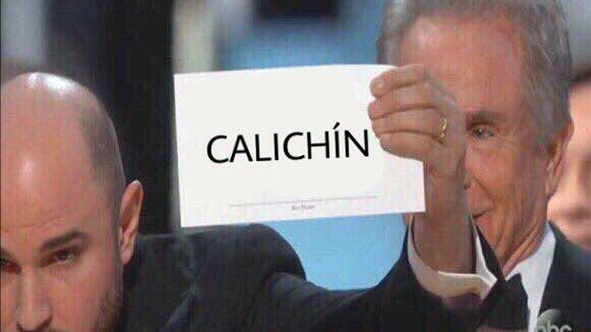 elronaldese's tweet photo. Y el #oscar va para ... #calichin #cineperuano https://t.co/XcbDOZDKtP