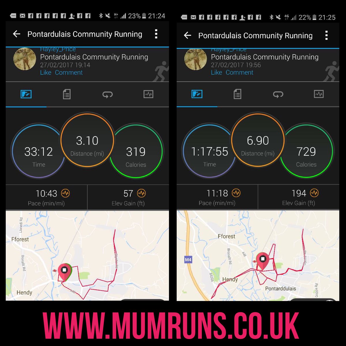 ToriBlue2's tweet photo. Thank you to the #runbont crazy lot who helped me to 10 miles last night! Paying for it now...sore knees! https://t.co/Kay7DMLU3m #ukrunchat https://t.co/4DKGAynVwL