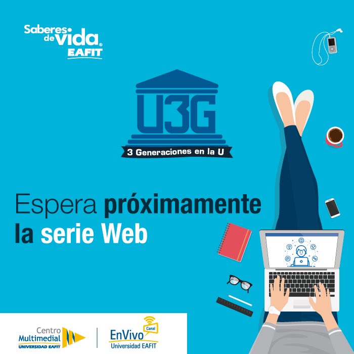 ¡En Saberes de Vida EAFIT tenemos una nueva serie web! Se el primero en verla. Espera próximamente más información sobre el lanzamiento.