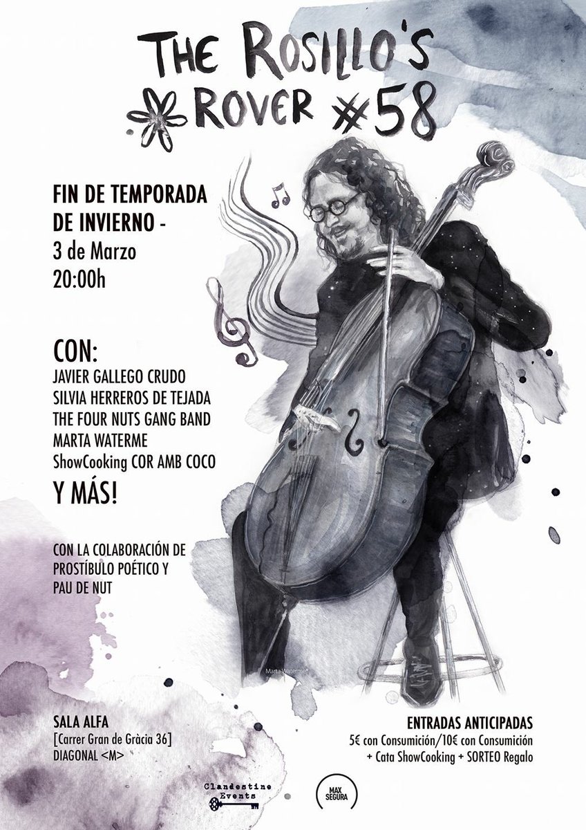 Volvemos a <a href="/TheRosilloRover/">The Rosillo's Rover</a> este viernes, último de la temporada! No os lo perdáis tinyurl.com/hhesvue #radio #radioshow #poesía