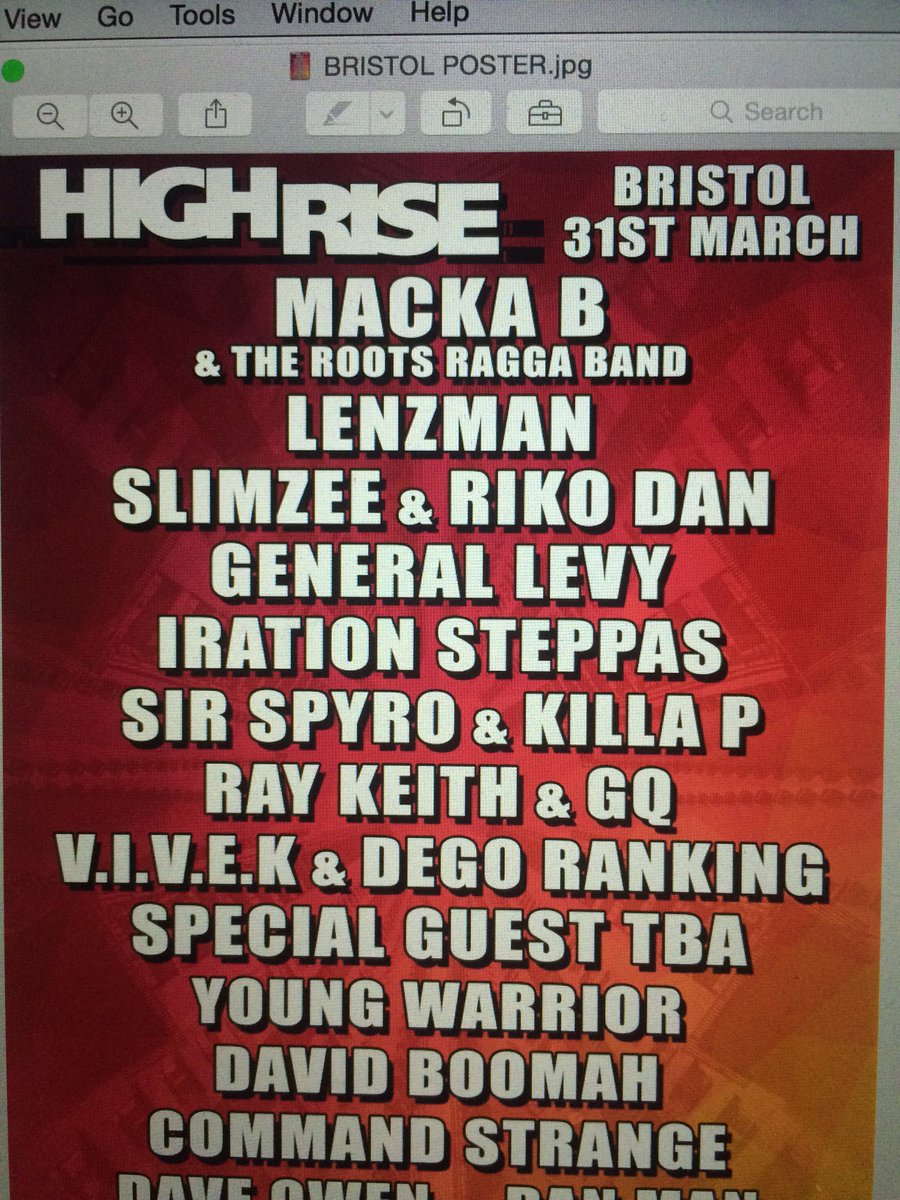 HighRise returns to Bristol on the 31st of March!!