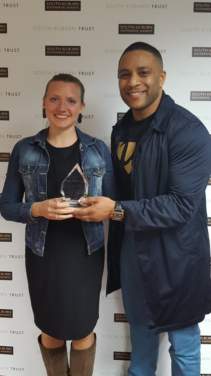 SKTrustNW6's tweet photo. .@deborahBdesign is the winner of our 'Successful Start-Up Award' #SKEA2017 https://t.co/EXRp065QHU