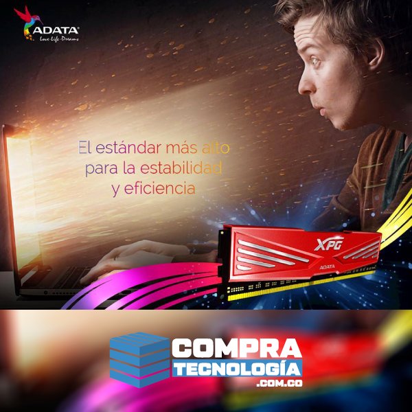 En https://t.co/4iCKK8RkBM encuentras memorias #ADATA para que tu equipo sea más potente y rápido, perfecto para el ritmo laboral de hoy https://t.co/It9EuLvET1