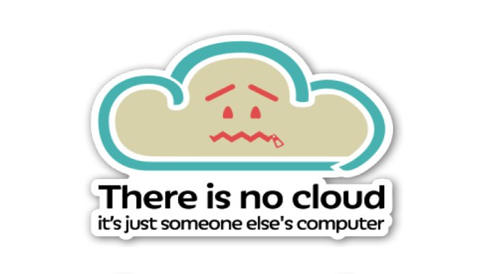 edgebal's tweet image. It's a good moment to remember that there is no cloud. #Amazon #S3 #Heroku.