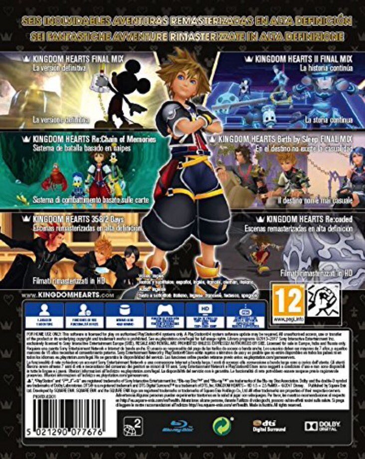 kingdom of hearts 1.5 and 2.5