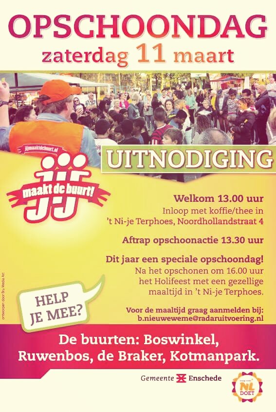 Sluit aan bij NL Doet actie In Boswinkel