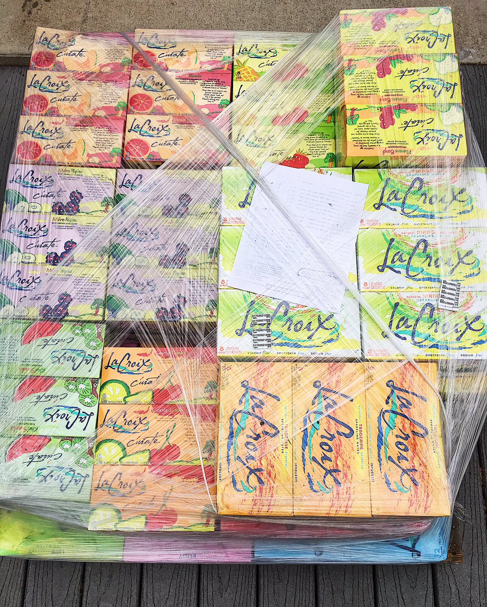 kimlypv's tweet photo. Dreams really do come true. Thanks, @enjoyLaCroix ! https://t.co/aZeOVXt5kF