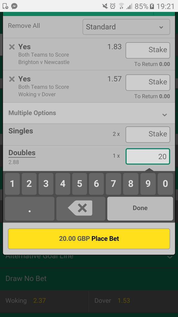EmpireSportTips's tweet image. Pre-match btts double
Expecting goals galore in both of these games!